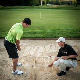 Bunker lesson with Bob Collins